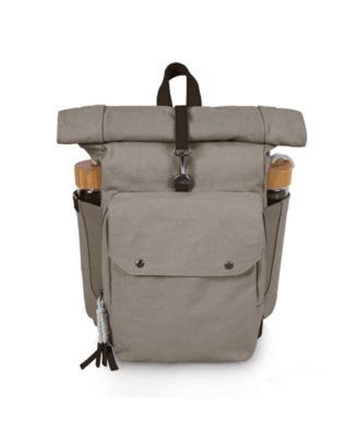 20 Liter Carmel Roll Top Picnic Backpack Cooler