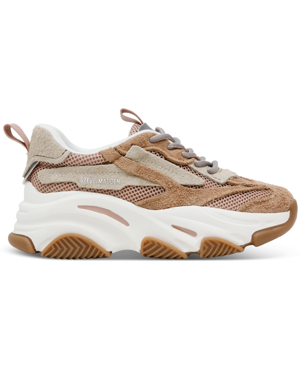 Steve Madden Women's Possession Chunky Lace-Up Sneakers