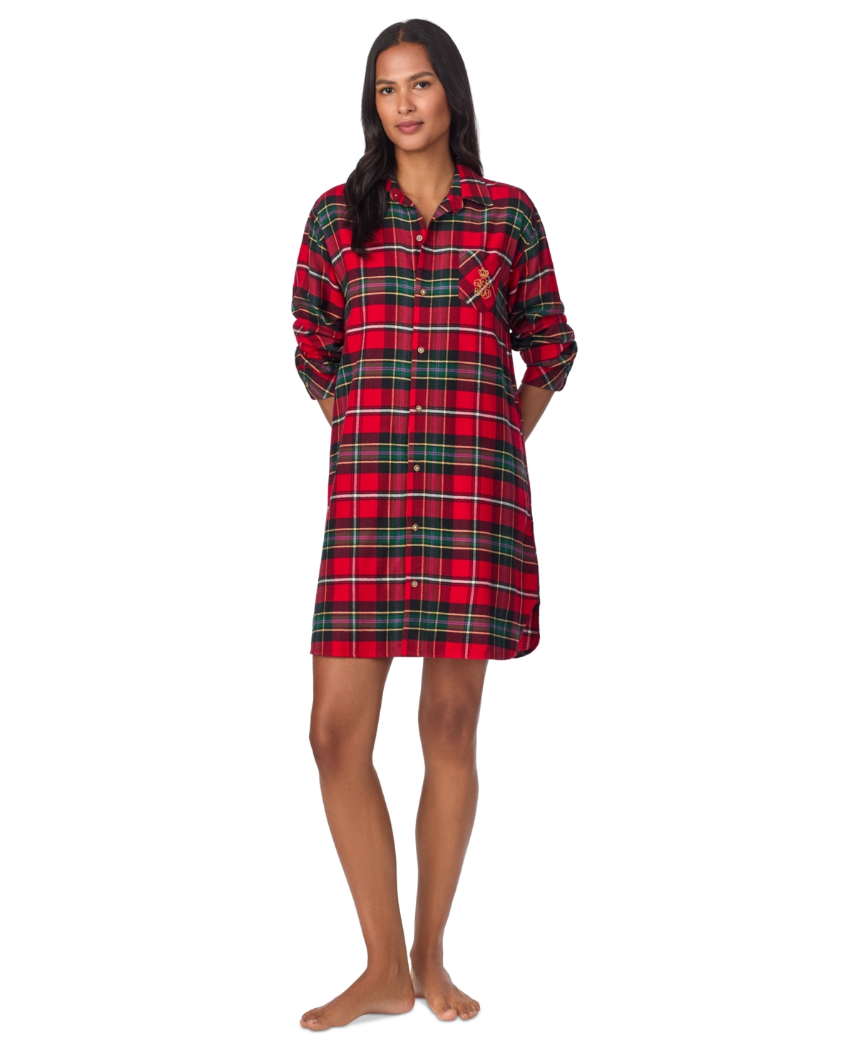 Lauren Ralph Lauren Women's His Shirt Sleepshirt