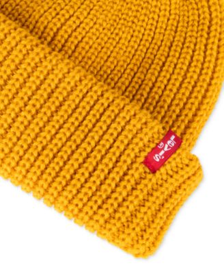 Men's Ribbed-Knit Cropped Beanie