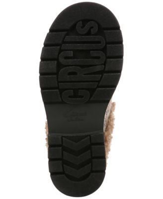 Annie Cozy Studded Slip-On Lug-Sole Clogs