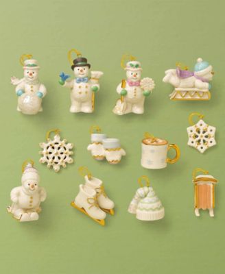 Snow Pals 12 Piece Ornament Set