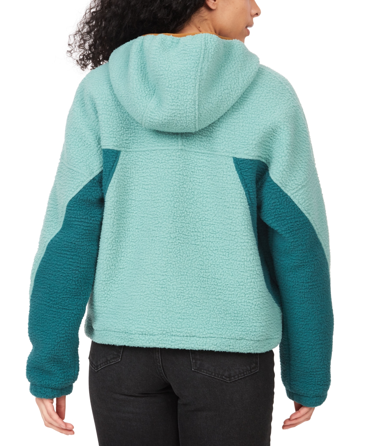 Marmot Women's 1/2-Zip Super Aros Fleece Jacket -Dark Jungle