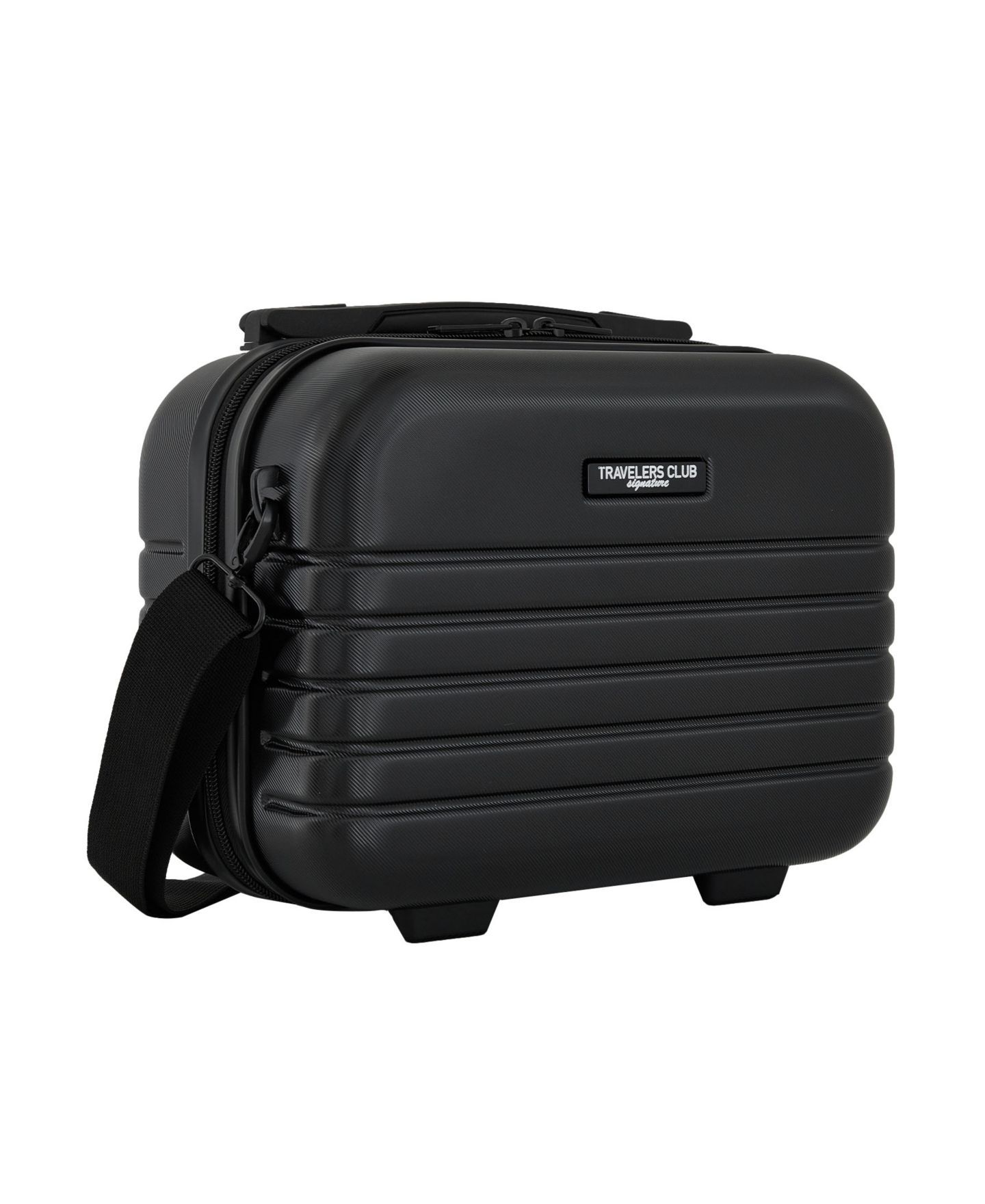 Чемоданы Travelers Club Discovery 2-Piece Expandable Rolling Carry-On Luggage Set, цвет: Чёрный — фото 14