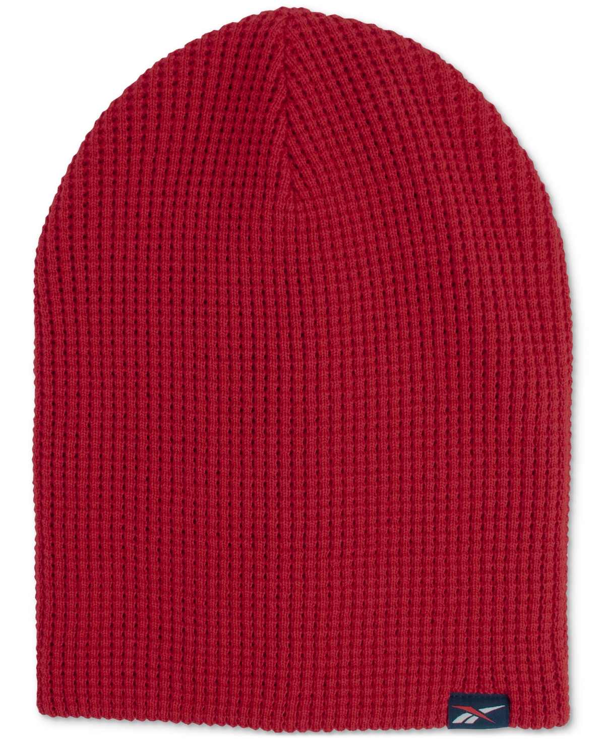 Men's Reversible Slouchy Waffle Knit Beanie In Vrdvny