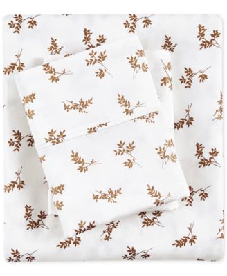 Fairfield Square Collection - 300-Thread Count Metallic Cotton 4-Pc. Sheet Set, Full
