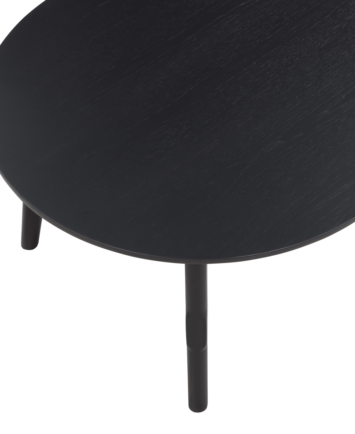 Macy's Oslo 32" Wood Cocktail Table In Black