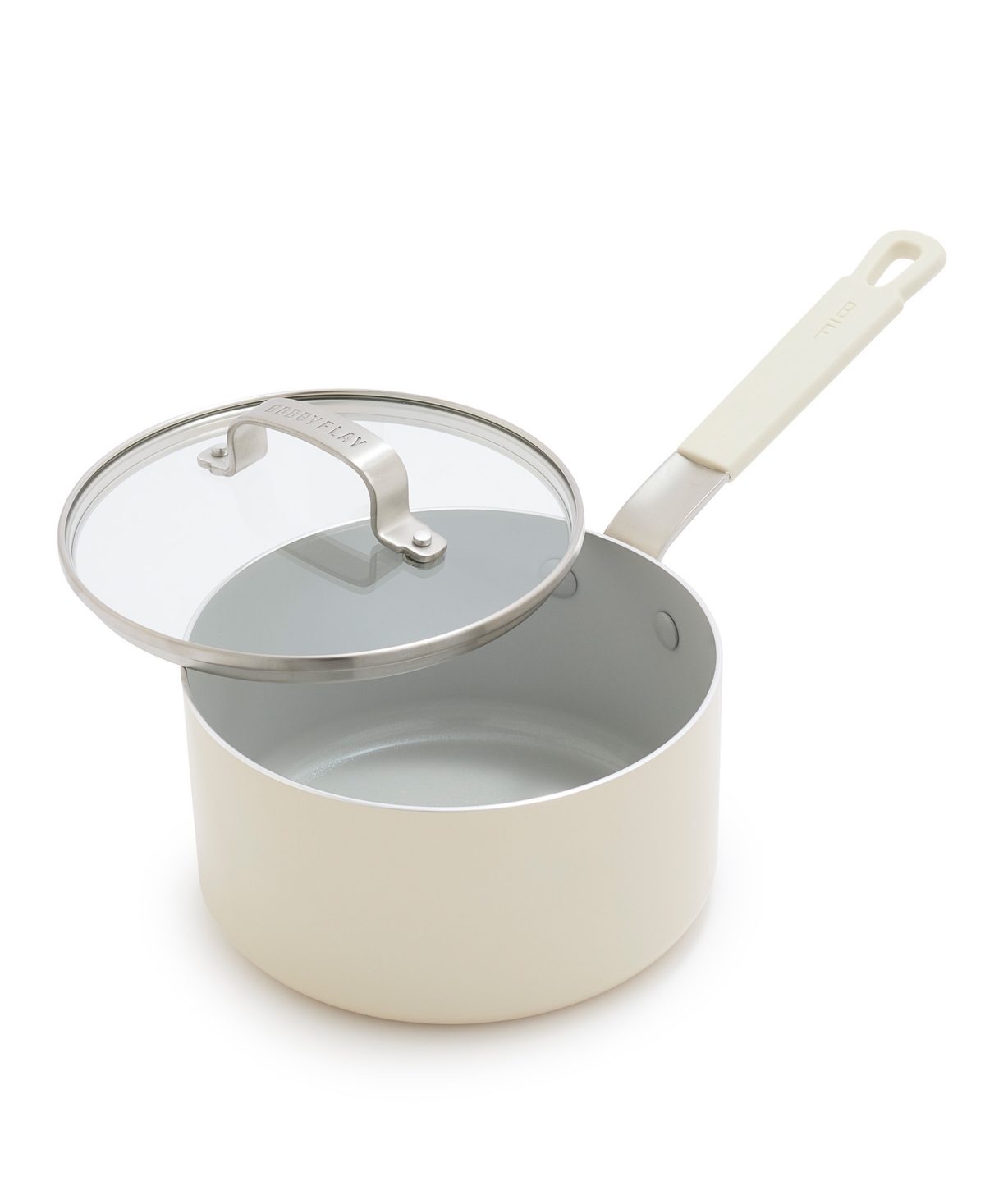 Greenpan X Bobby Flay Professional Grade Ceramic Nonstick 2.53-quart Saucepan With Lid