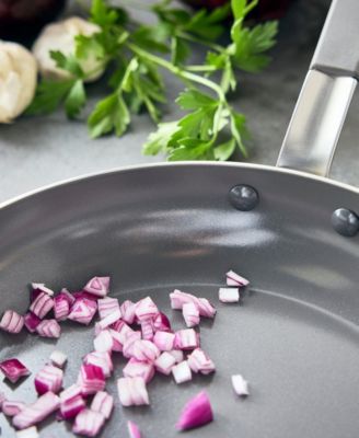 X Bobby Flay Nonstick Stainless Steel 8" and 10" Frypan Set