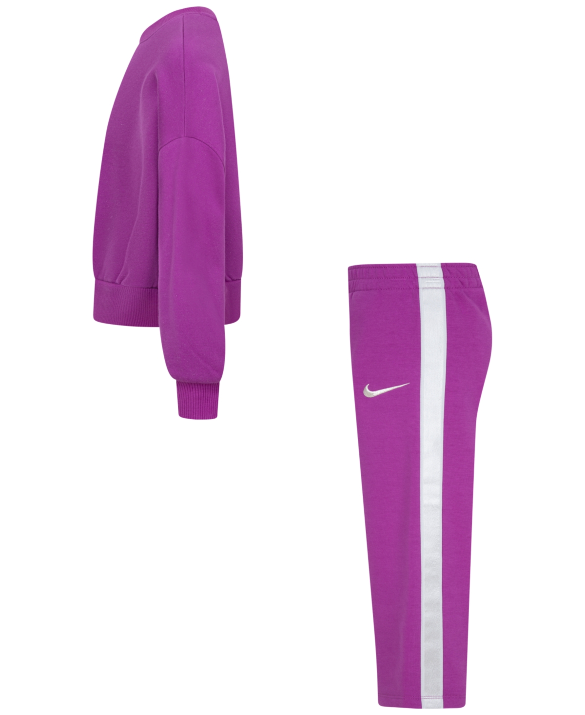 Nike Toddler & Little Girls Shine Crewneck Top & Pants, 2 Piece Set