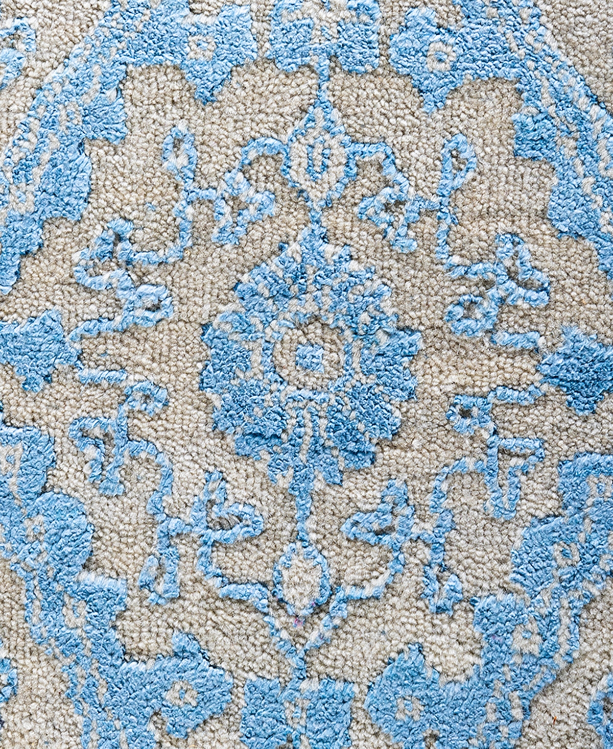 Adorn Hand Woven Rugs Indian Ooak M7037 9'3''x12'4'' Area Rug In Beige