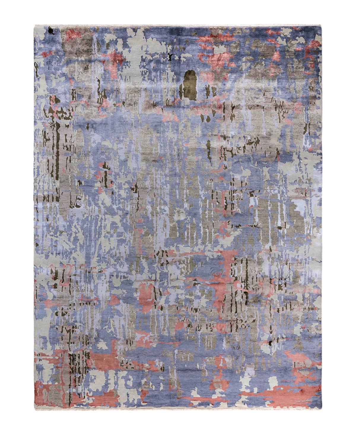 Adorn Hand Woven Rugs Indian Ooak M7444 9'2''x12'3'' Area Rug - Multi