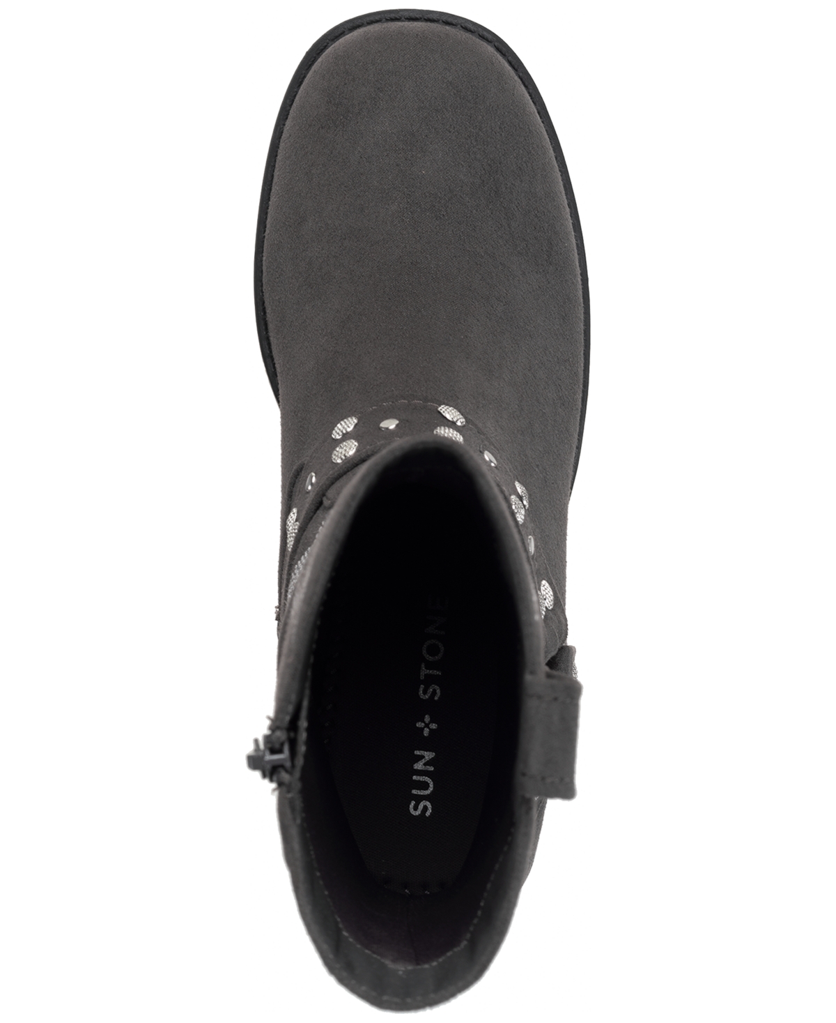 SUN + STONE WOMEN'S NORAHH MOTO MIDSHAFT BOOTIES, CREATED FOR MACY'S 