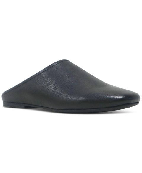 Женские балетки Gentle Souls Wanda Slip-On Flats, цвет: Чёрный кожаный