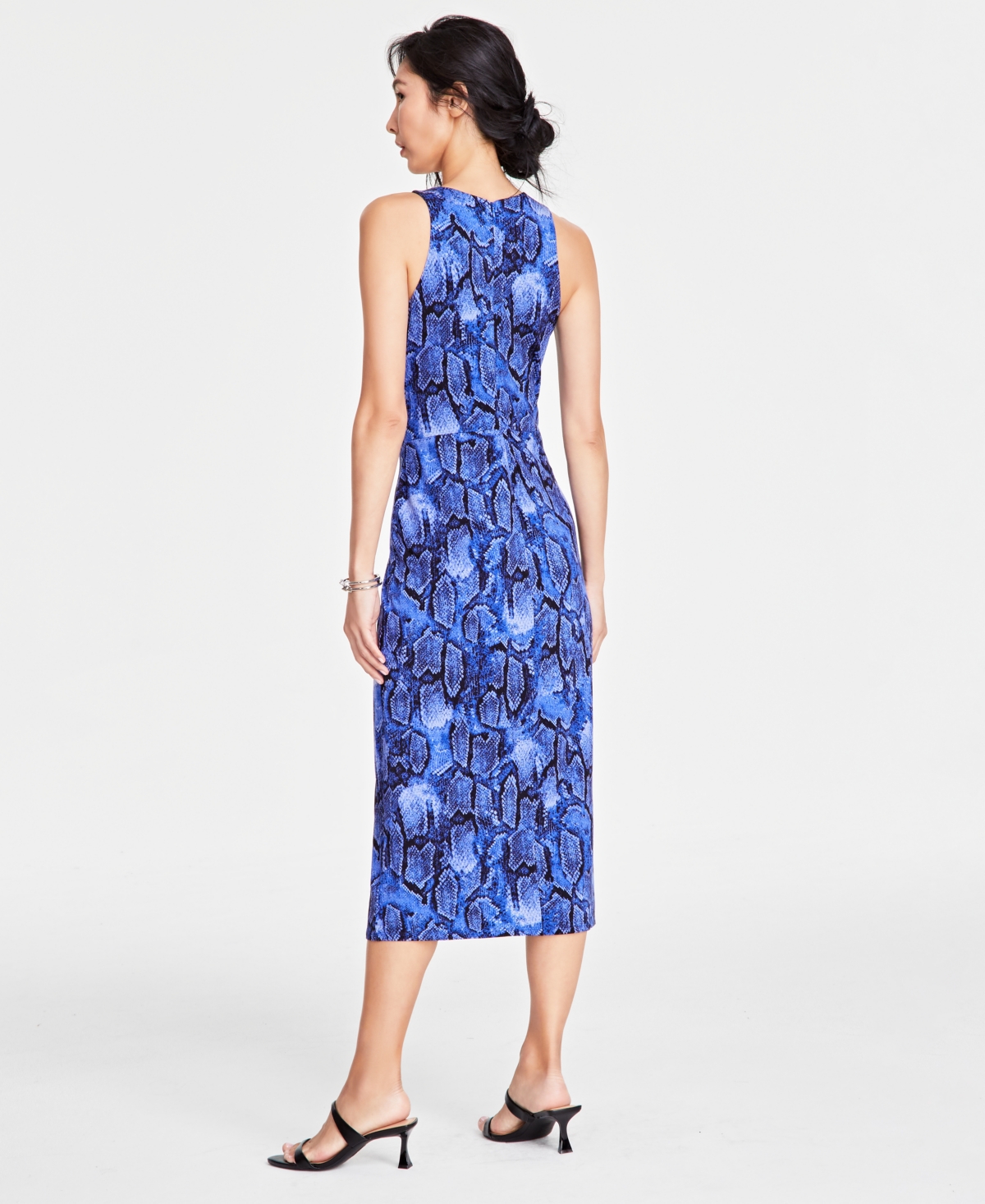 I.n.c. International Concepts Women's Floral-Print Midi Dress, Created for Macy's