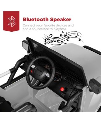 12V Kids Ride On Truck Car w/ Remote Control, Spring Suspension, Bluetooth, LED Lights