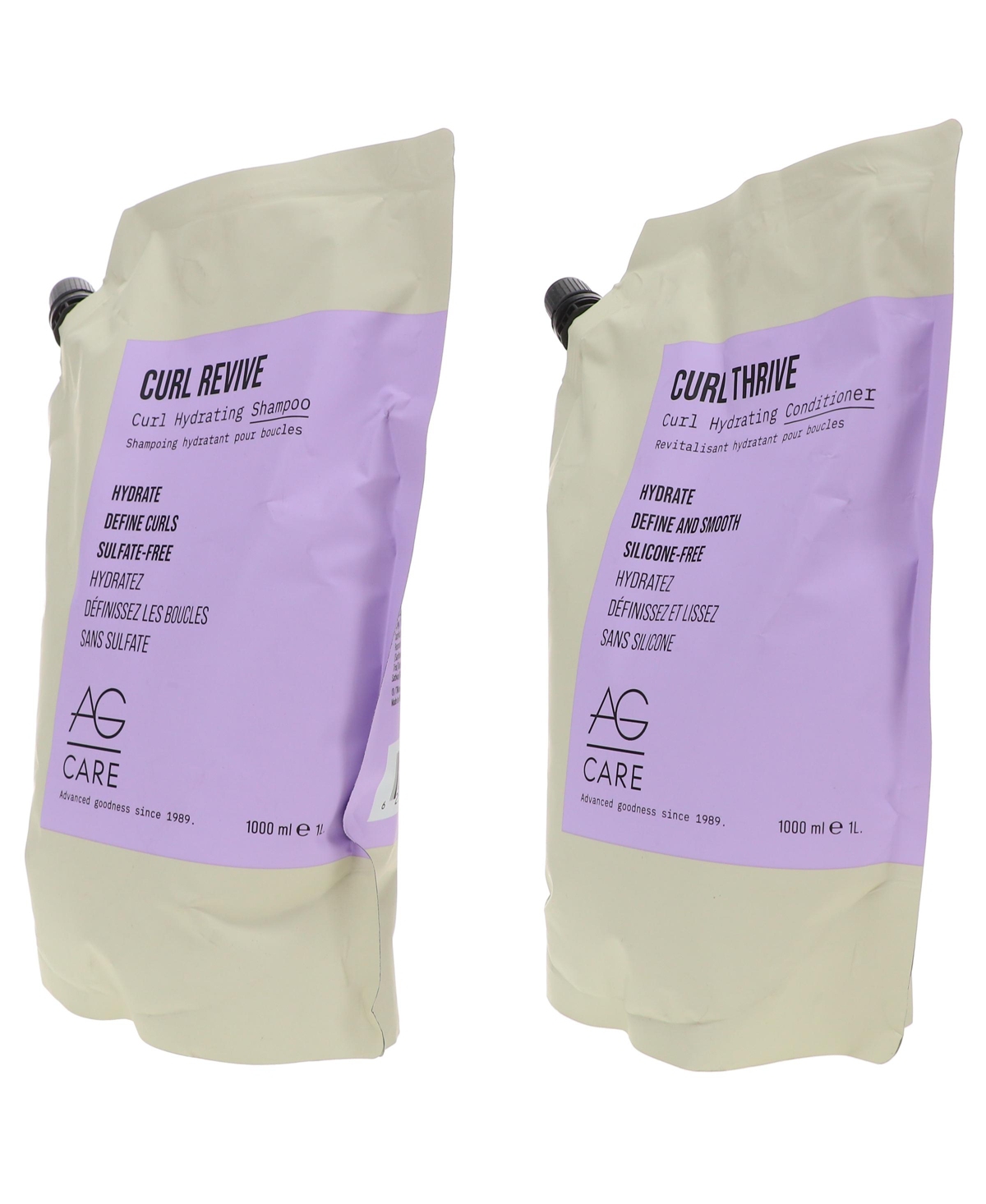 Ag Care Curl Revive Curl Hydrating Shampoo 33.8 & Curl Thrive Curl Hydrating Conditioner 33.8 Combo Pack