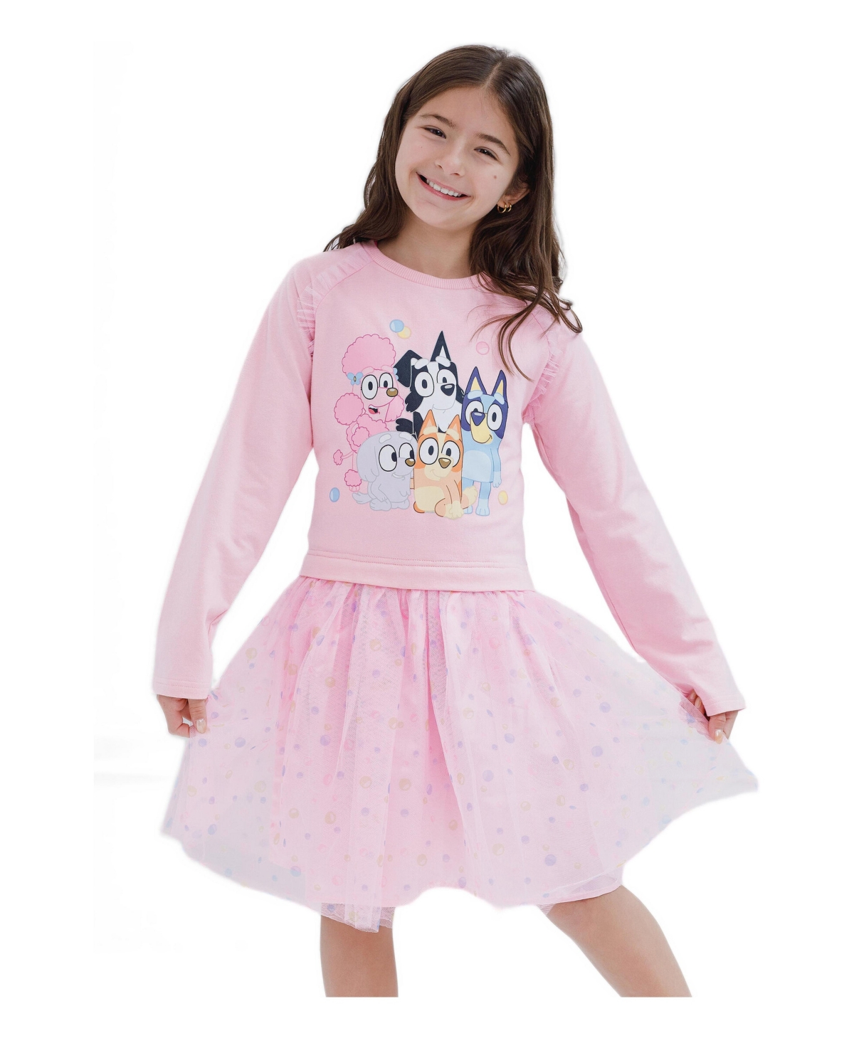 Bluey Toddler Girls French Terry Dress
