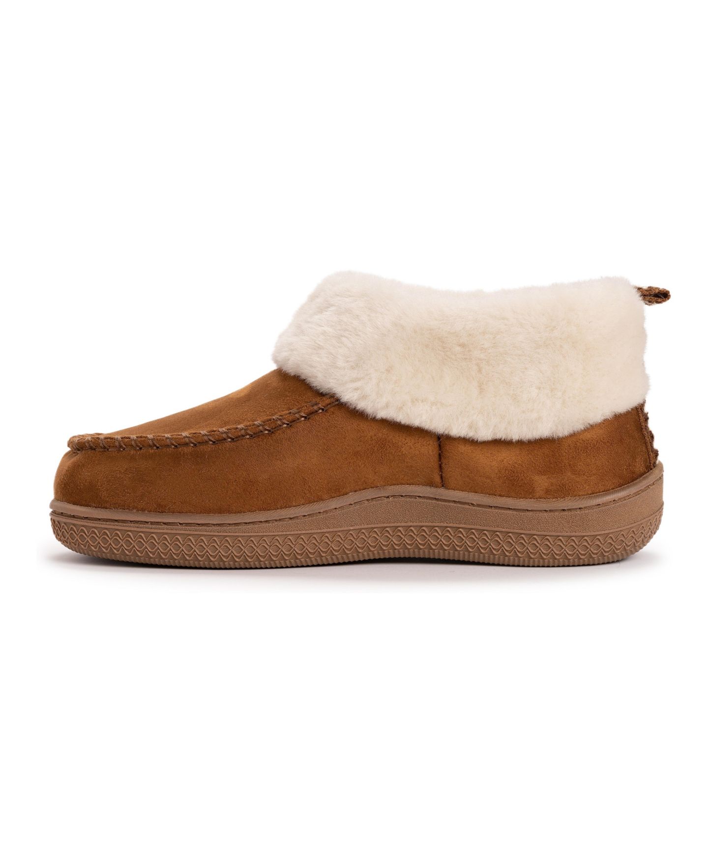 Женские тапочки MUK LUKS Selah Slipper, цвет: Каштановый — фото 2