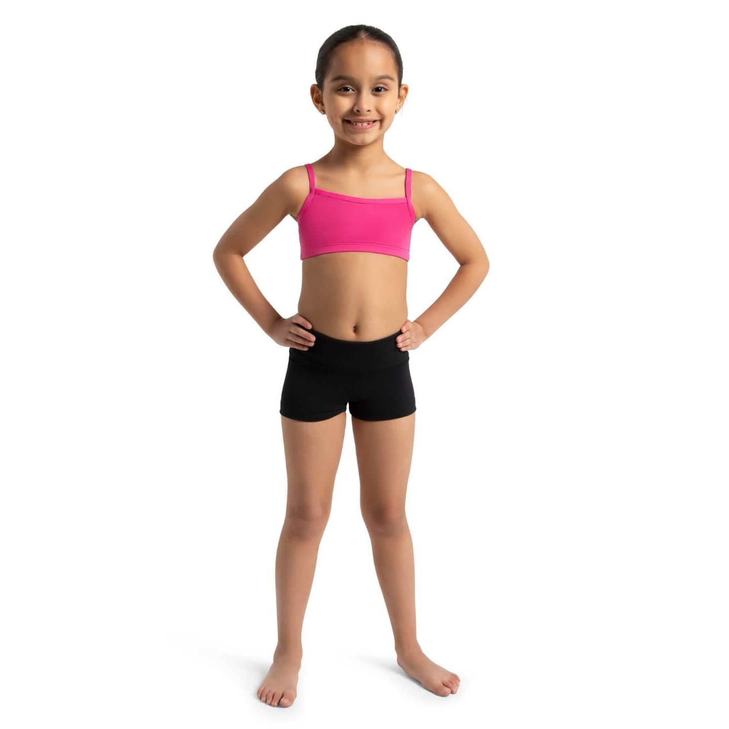 Трусы-шортики Fold-Over для девочек — Capezio, цвет: Чёрный — фото 3