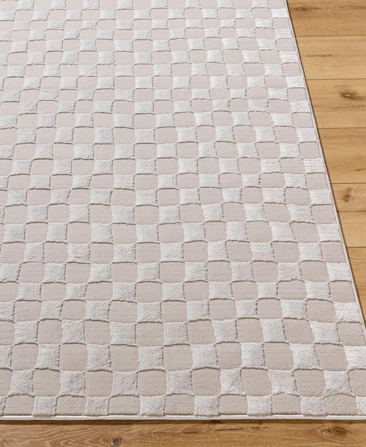 Livabliss Alder Ald-2320 6'4"x9' Area Rug In Taupe,tan