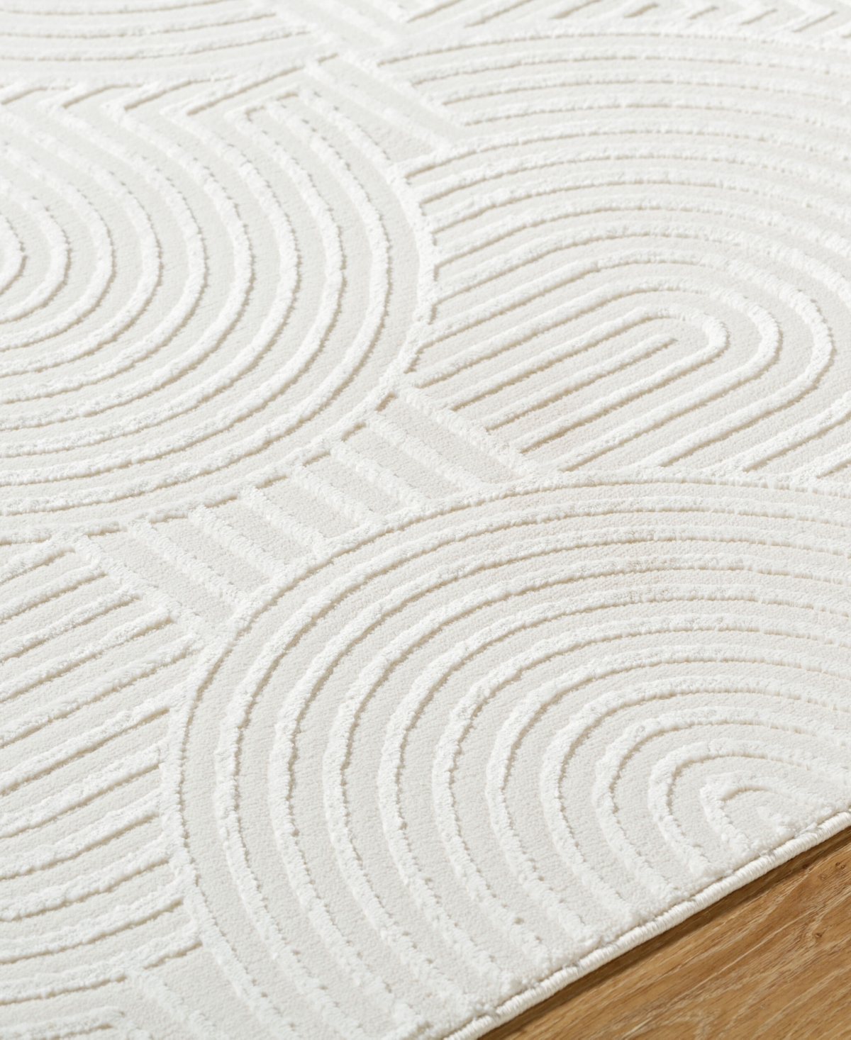 Livabliss Alder Ald-2323 5'x7' Area Rug In White