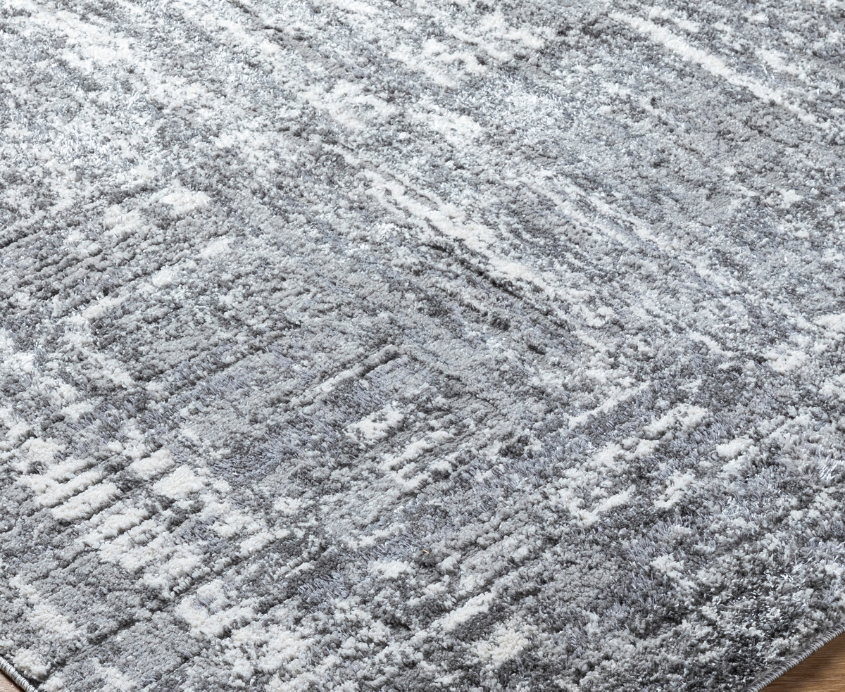 Livabliss Andorra Plus Arp-2303 5'3"x7'3" Area Rug In Gray,white