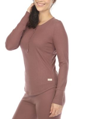 Women's Waffle Pajama Set