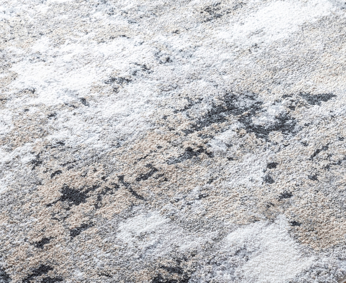 Livabliss Portofino Ptf-2321 5'3"x7' Area Rug In Light Gray