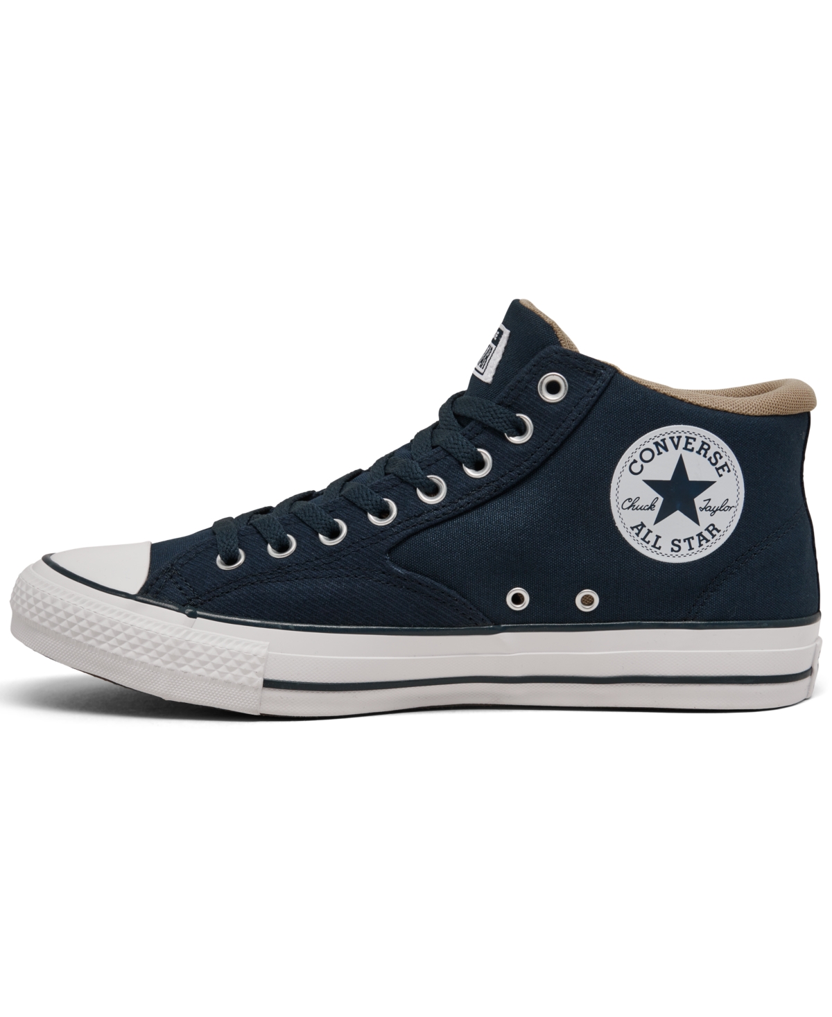 Converse Men's Chuck Taylor All Star Mid Malden Street Casual Sneakers from Finish Line -White