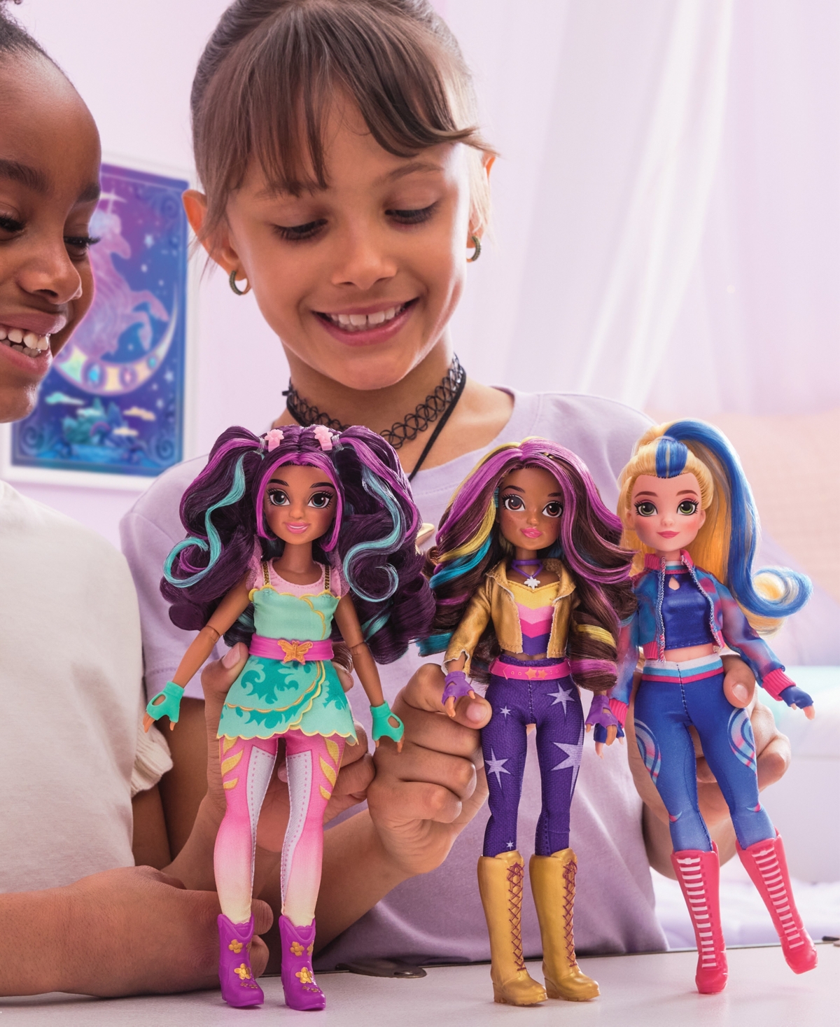 Unicorn Academy Sophia Doll With Rainbow-streaked Hair Toys In Multi Color