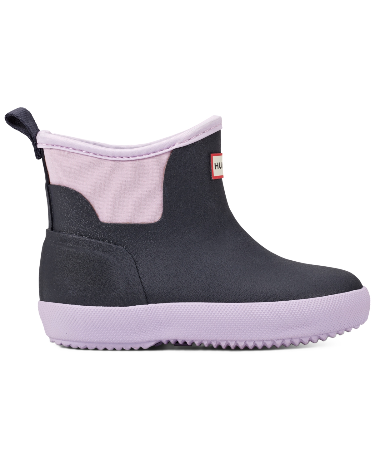 Hunter Little Kid's Finley Pull-on Waterproof Rain Boots From Finish Line In Dark Blue