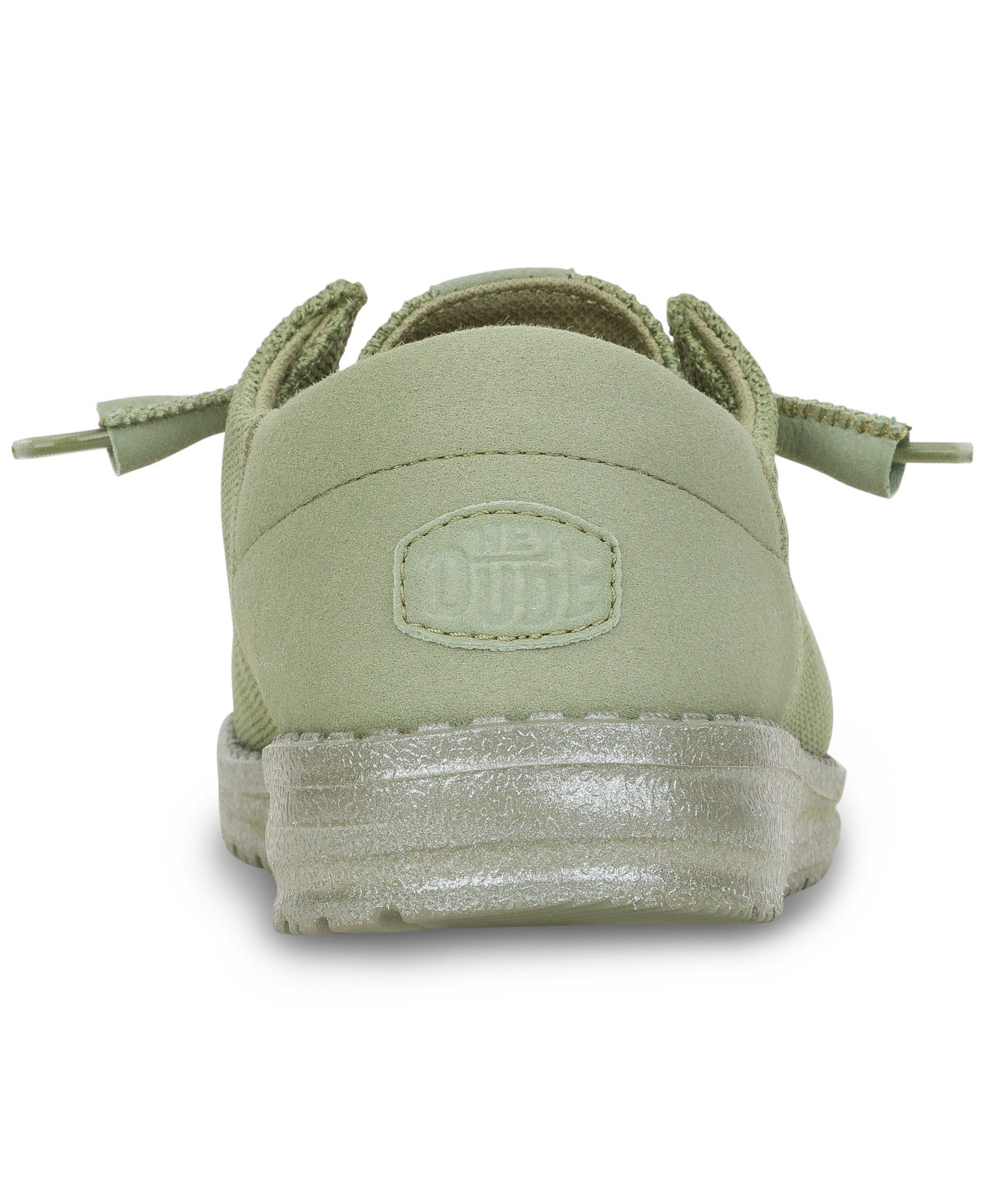 Hey Dude Women's Wendy Funk Mono Casual Sneakers From Finish Line In Olive Green