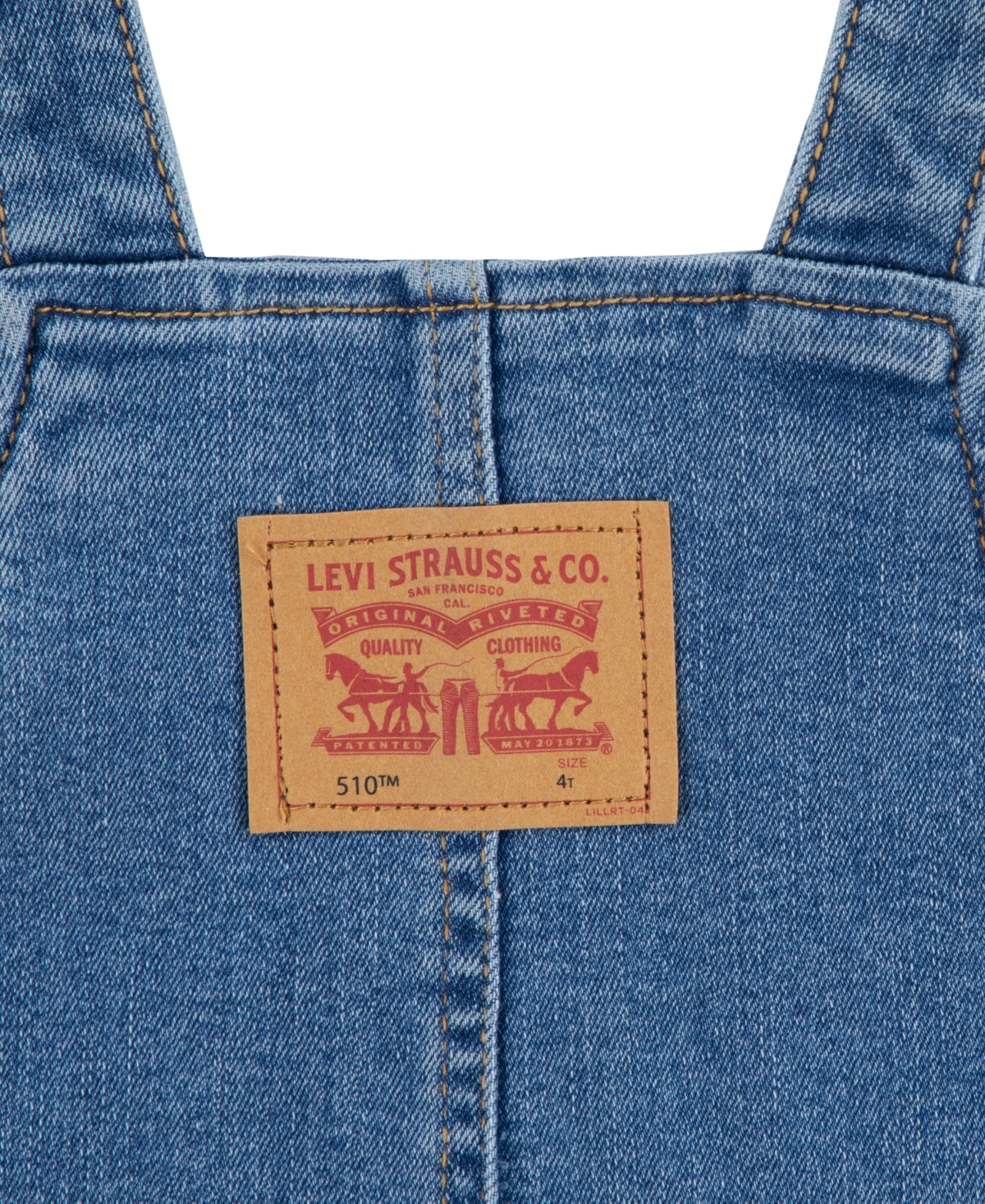 Levi's Baby Boys Baggy Taper Overall, 2-Piece Set
