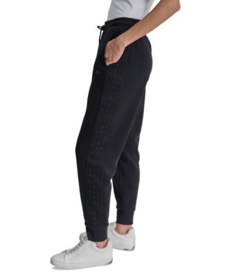 DKNY - Women's Rhinestone Embellished Joggers