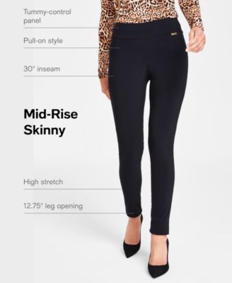 Women's Mid-Rise Skinny Pants, 0P-28W, Created for Macy's