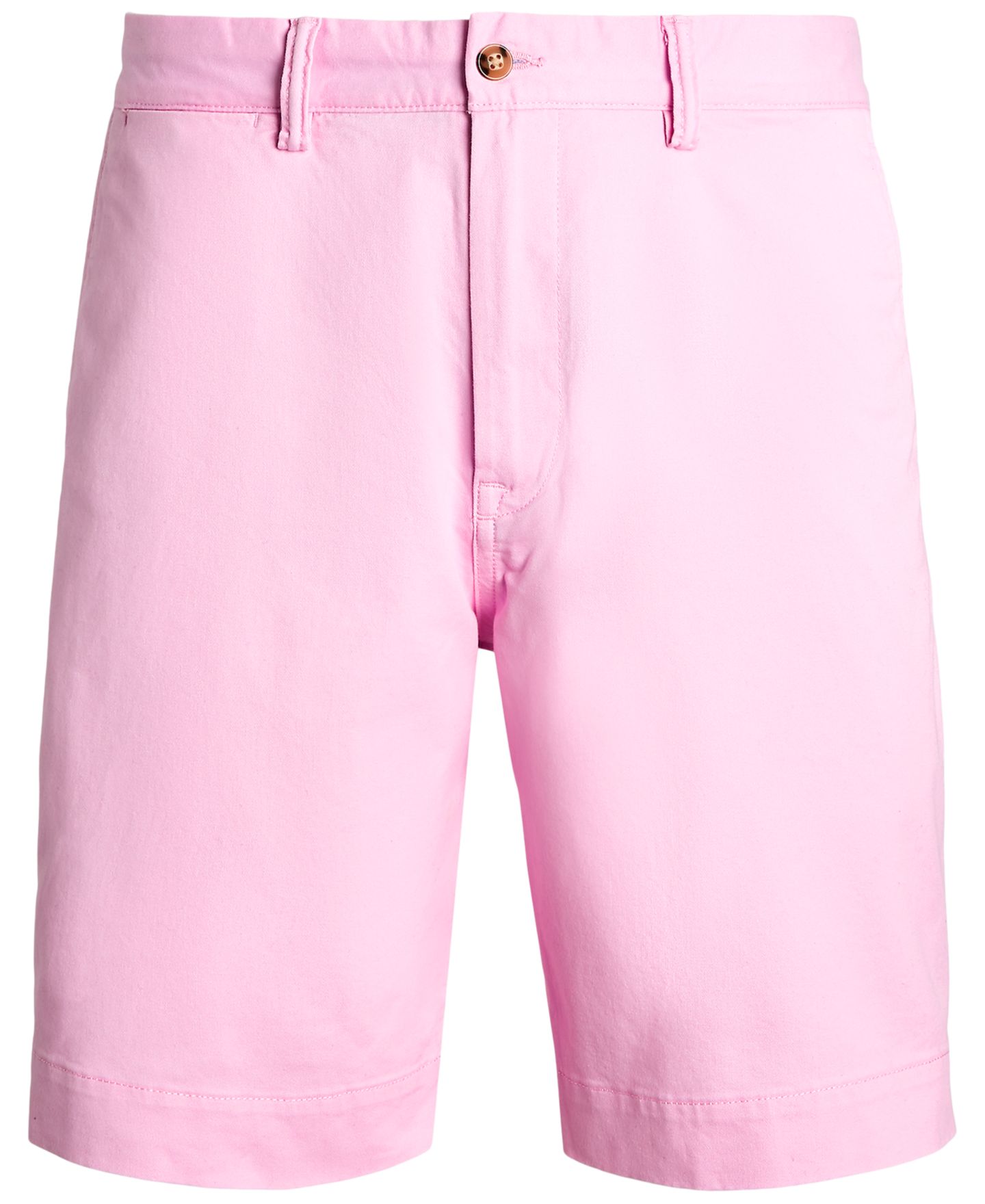 Мужские шорты Polo Ralph Lauren Stretch Classic-Fit Chino Shorts, 9" inseam, цвет: Розовый — фото 4