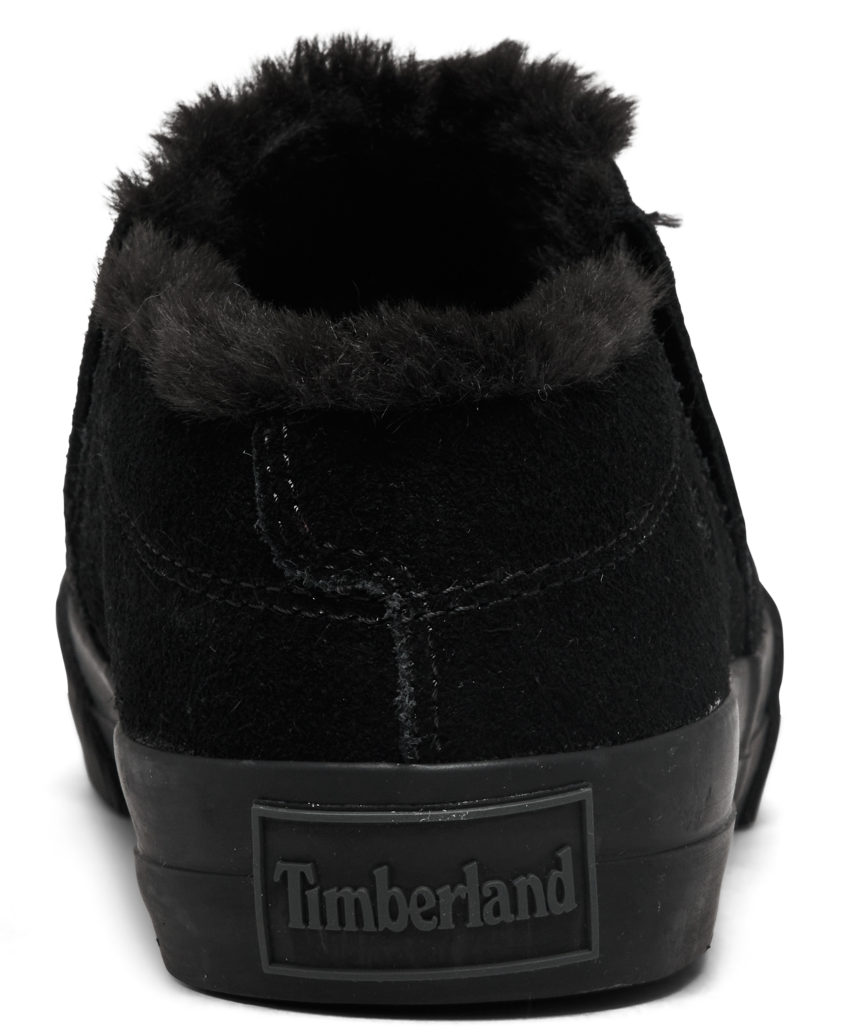 Shop Timberland Women's Skyla Bay 2.0 Warm-lined Low Casual Sneakers From Finish Line In Black Suede