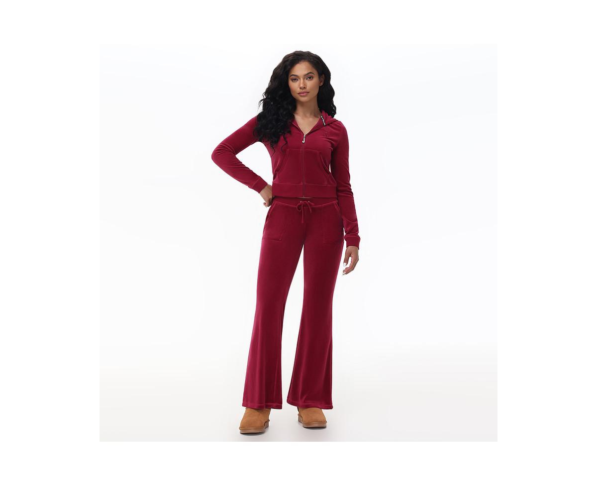 Juicy Couture Women's Heritage Cotton Velour Track Pants