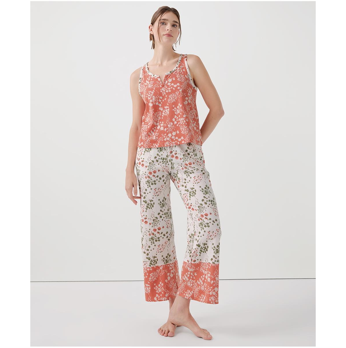 Pact Women's Organic Cotton Staycation Sleep Pant