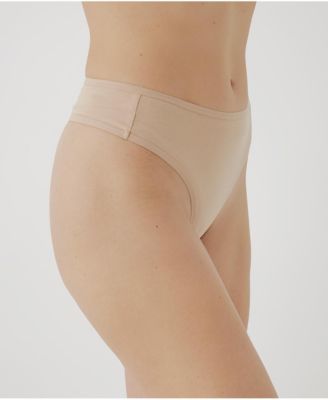 Women's Organic Cotton Everyday High Rise Thong 6-Pack