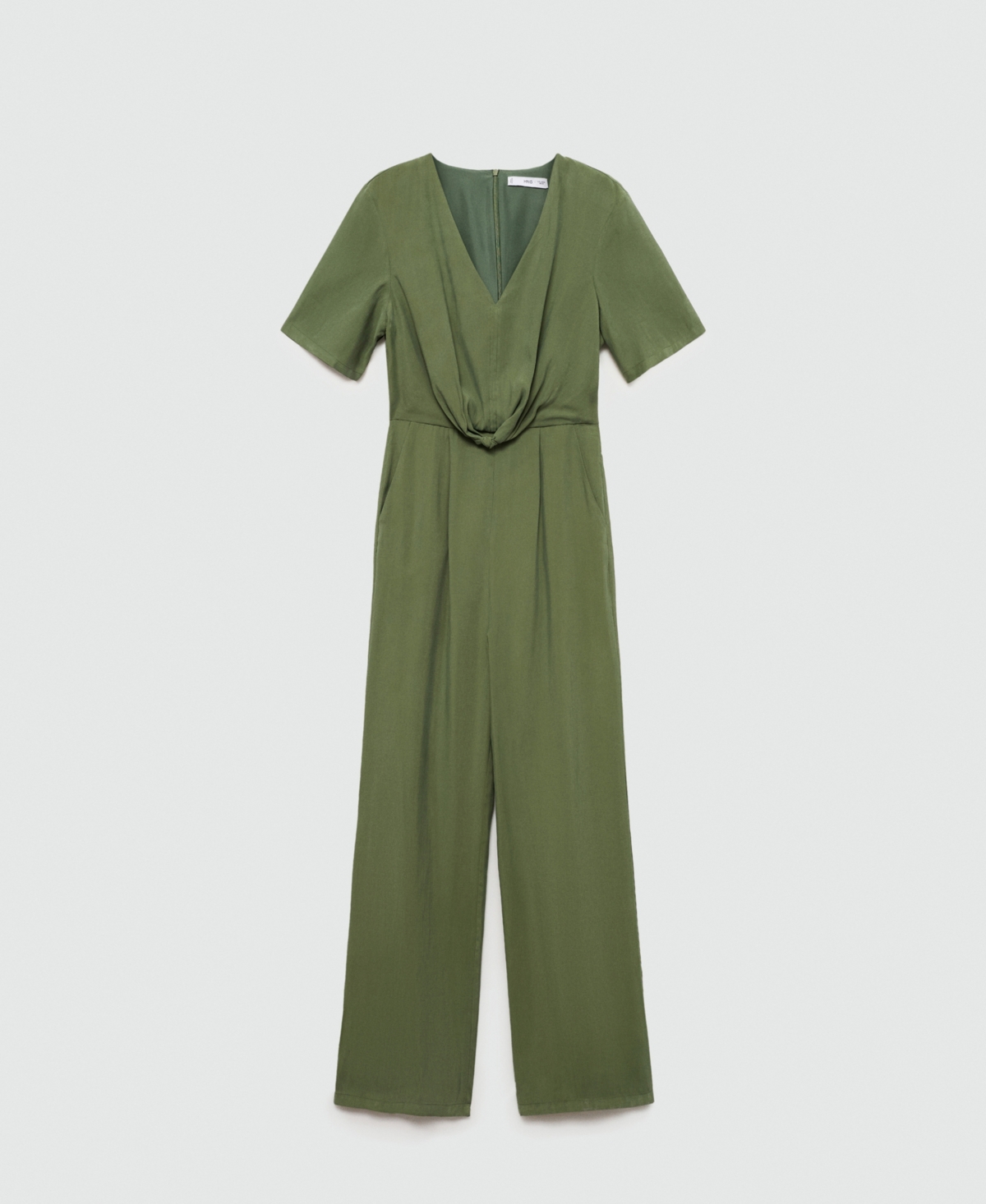 Mango Women's Knotted Modal Jumpsuit