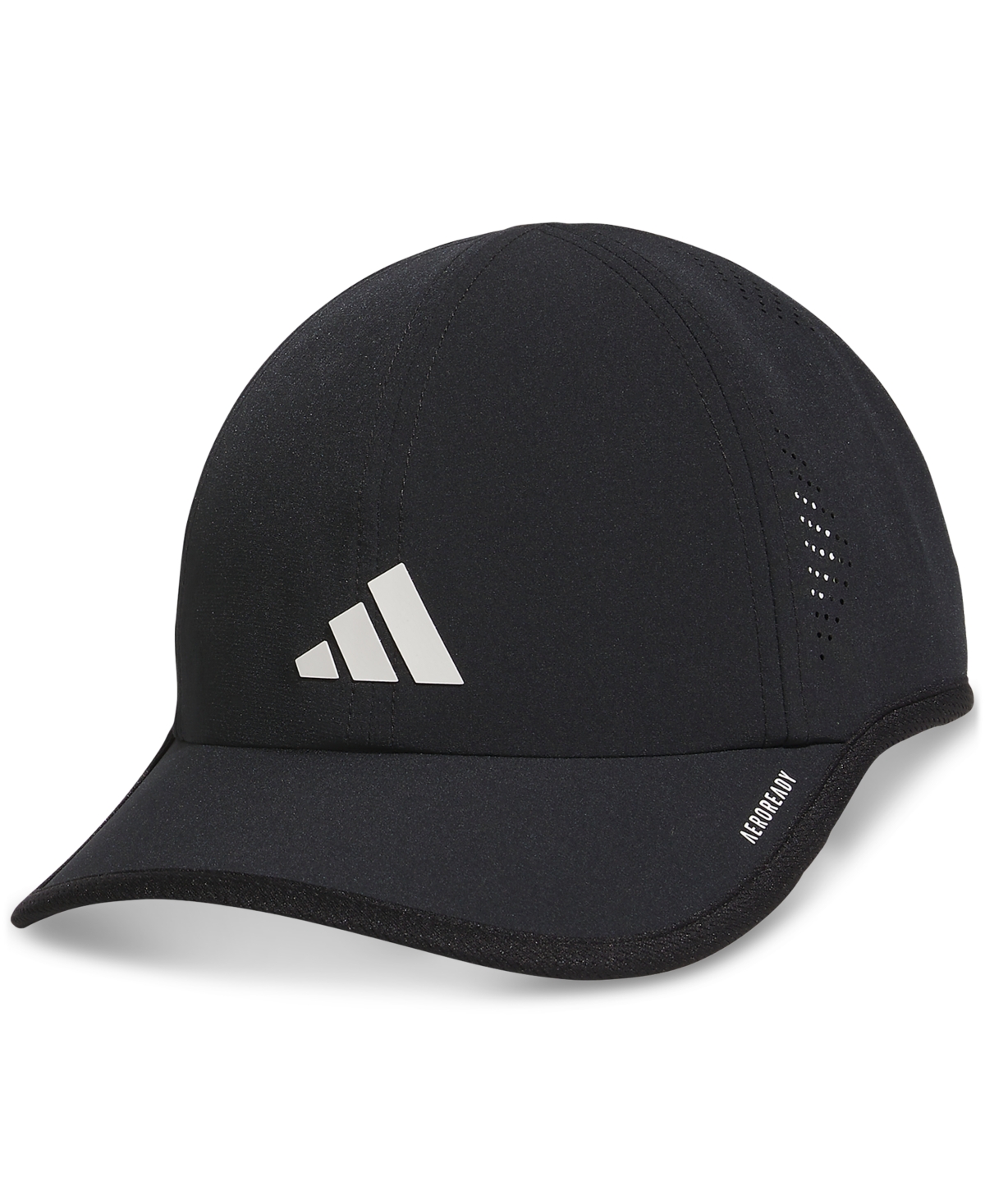 Adidas Originals Women's Superlite 3 Stripe Adjustable Hat In Black,white