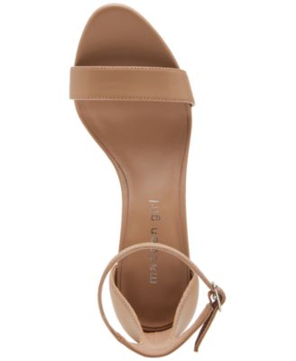 Bella Two-Piece Block Heel Sandals