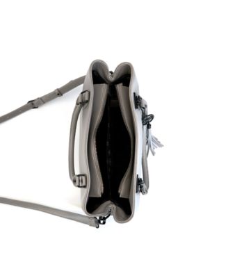 Grove Puffer Leather Satchel