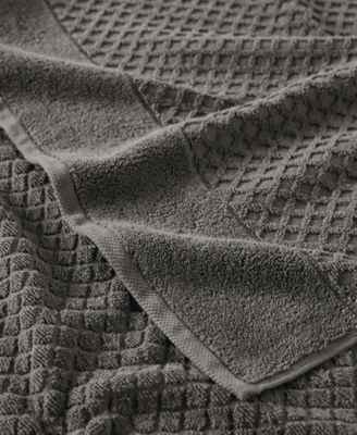 Quick-Drying Cotton Diamond Waffle 6-Pc. Hand Towel Set