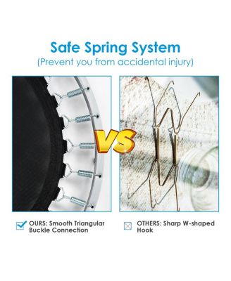 38'' Rebounder Trampoline Adults and Kids Exercise Workout