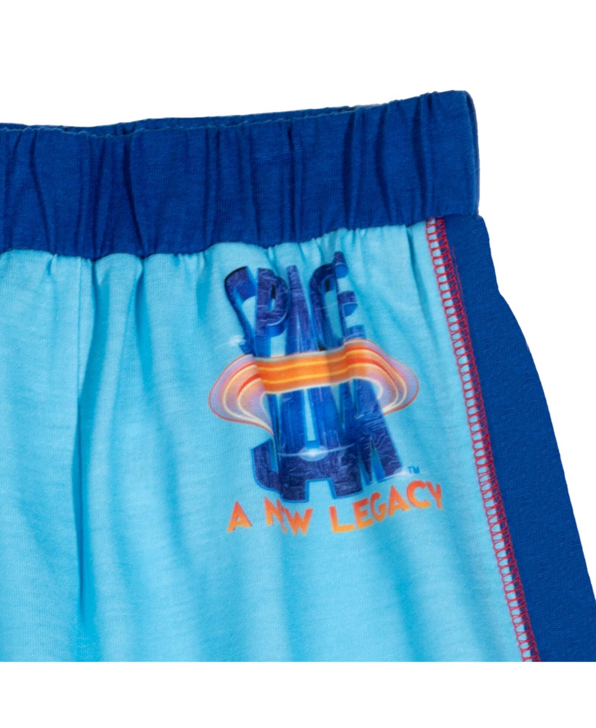 Space Jam Little Boys Looney Tunes Pullover Pajama Shirt and Pants Sleep Set