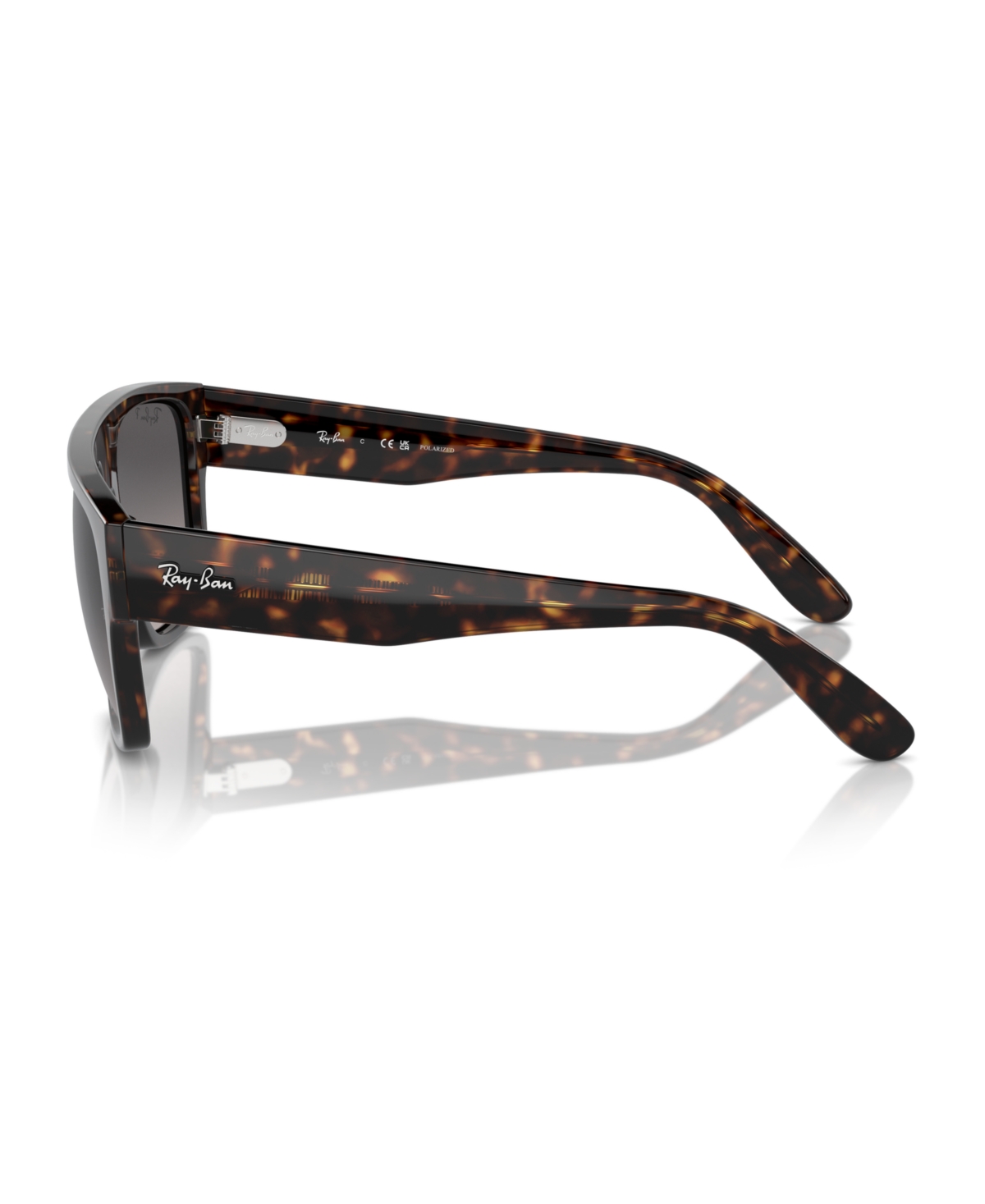 Ray Ban Unisex Polarized Drifter Sunglasses, Rb0360s In Havana