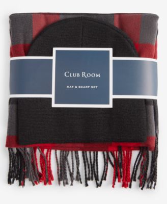 Men's Beanie & Scarf Set, Created for Macy's